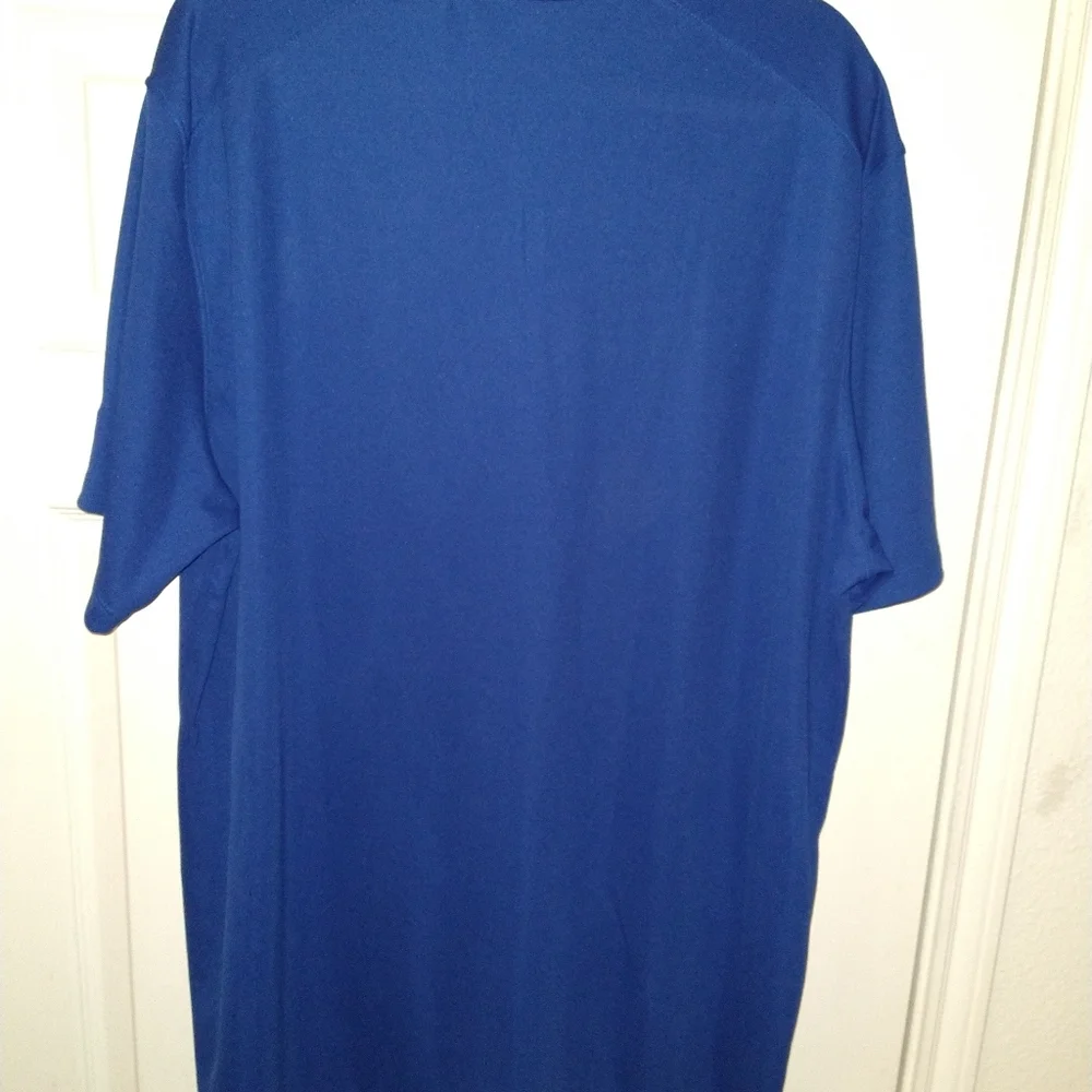 NWT Nike Blue Short Sleeve Polo Shirt Men's sz XXL